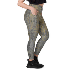 Urban Fusion Crossover Leggings with Pockets