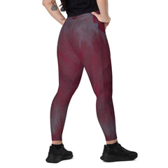 Serenity Stretch Crossover Leggings With Pockets - Beyond T-shirts