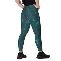 Eternal Motion Crossover Leggings With Pockets - Beyond T-shirts