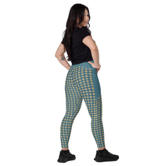 Nature's Nectar Crossover Leggings with Pocket