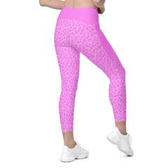 Savannah Stride Crossover Leggings with Pockets