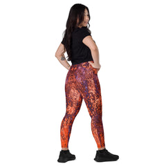 Canvas Creativity Crossover Leggings with Pockets