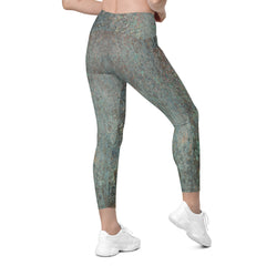 Titanium Comfort Crossover Leggings with Pockets