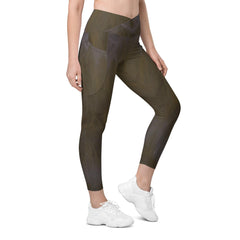 Zen Fusion Crossover Leggings With Pockets - Beyond T-shirts