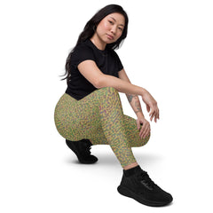 Botanic Flow Crossover Leggings - Beyond T-shirts