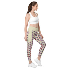 Prism Play Crossover Leggings with Pockets