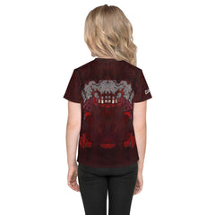 Haunted Cemetery Kids All-Over Print Shirt - Beyond T-shirts