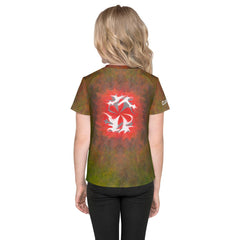 Spiderweb Sensation Halloween Crew Neck Tee - Beyond T-shirts