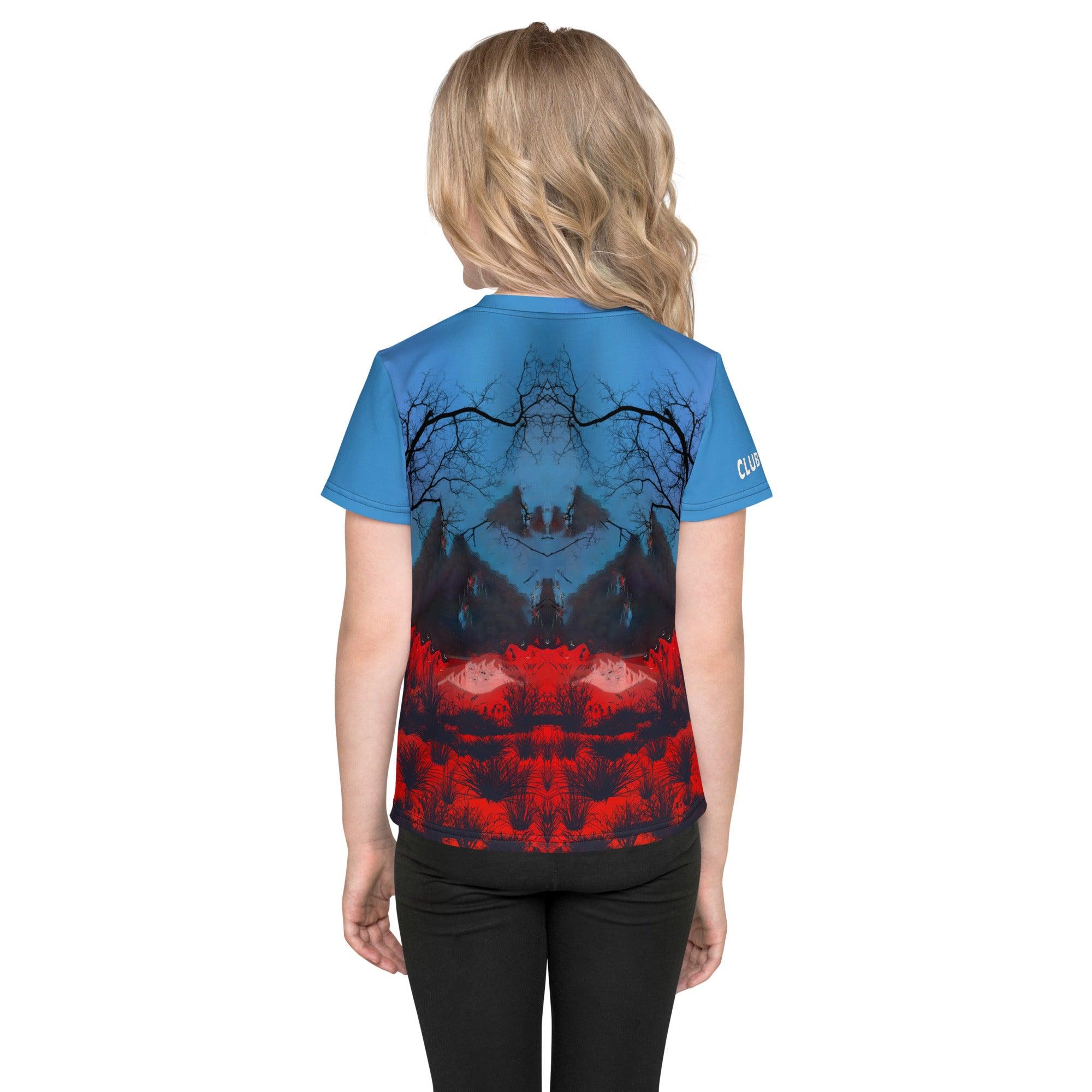 Moonlit Mysteries Halloween Crew Neck Tee - Beyond T-shirts