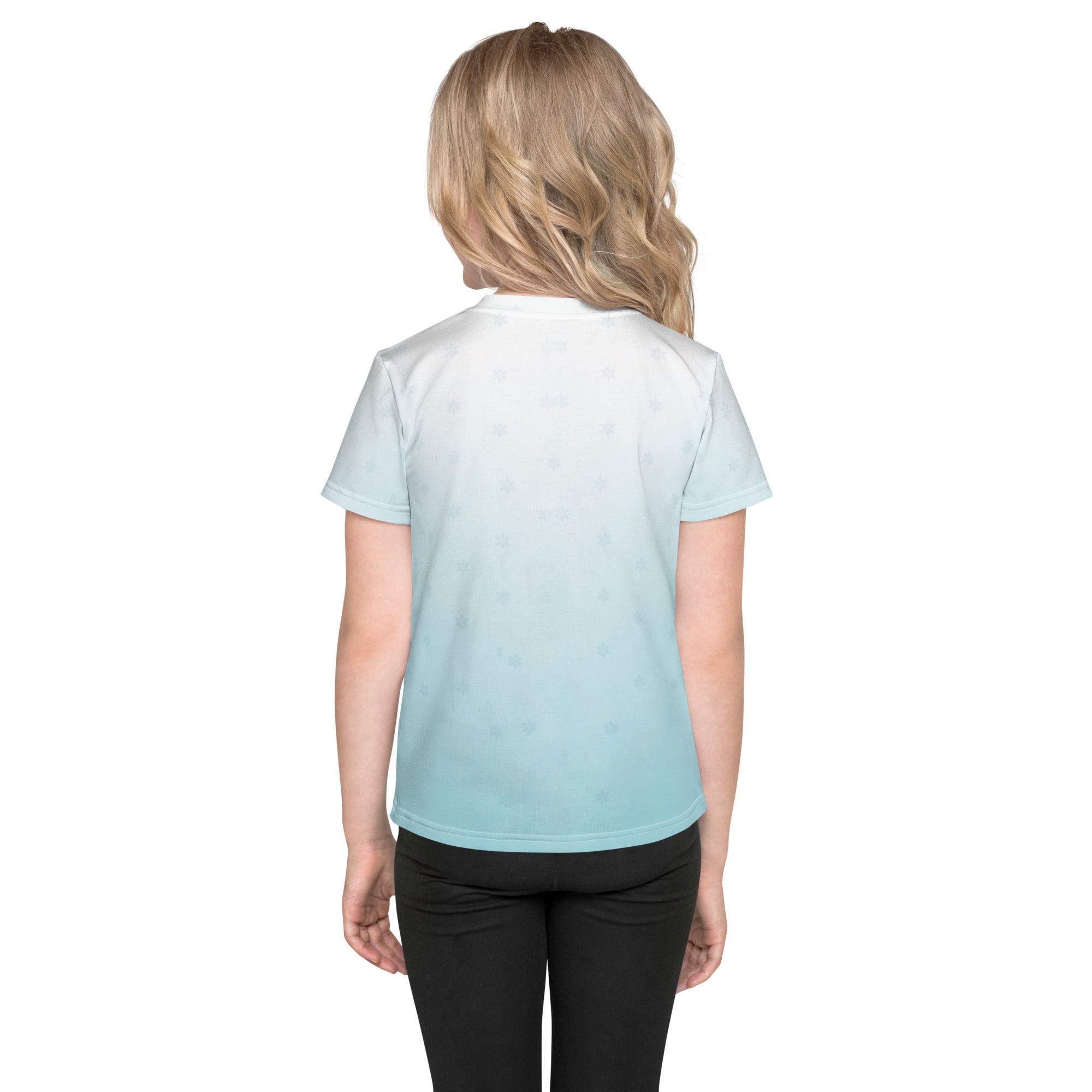 Artistic kirigram patterned t-shirt for kids.