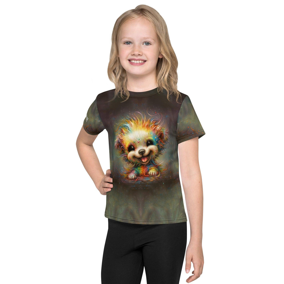 CB3-78 Kids Crew Neck T-Shirt in vibrant color