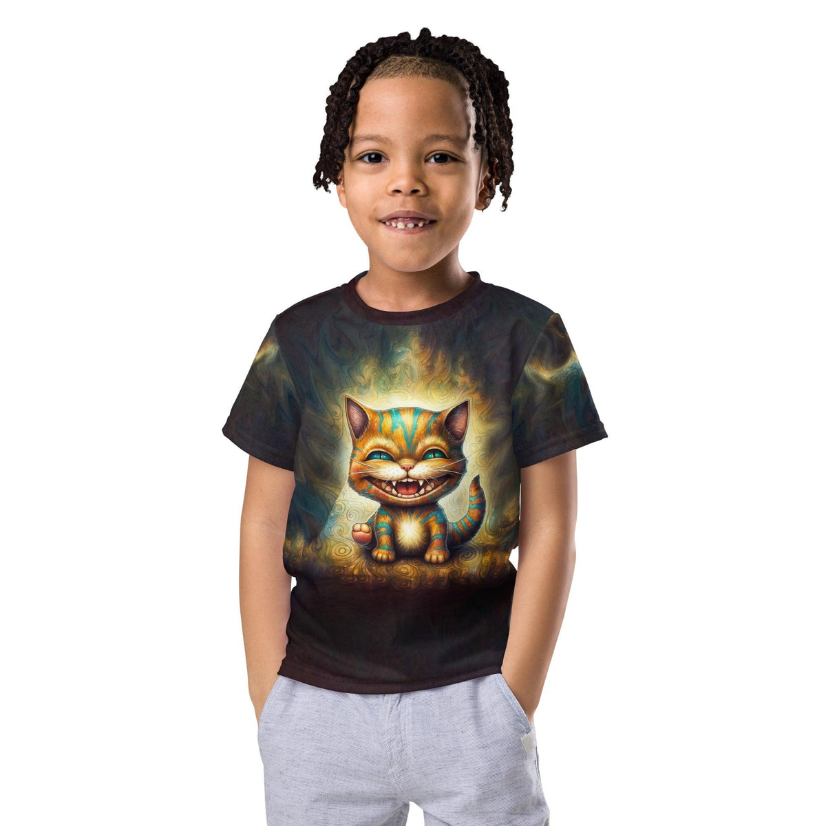 CB3-77 kids crew neck t-shirt in vibrant colors