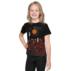 Witchy Wonders Halloween Crew Neck Tee - Beyond T-shirts