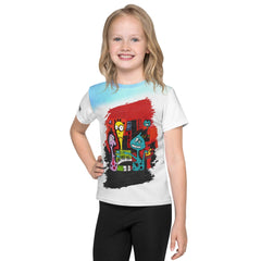 Halloween Magic Kids All-Over Print Shirt - Beyond T-shirts