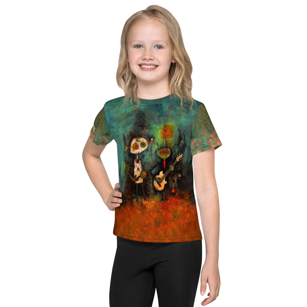 Zombie Apocalypse Halloween Crew Neck Tee - Beyond T-shirts