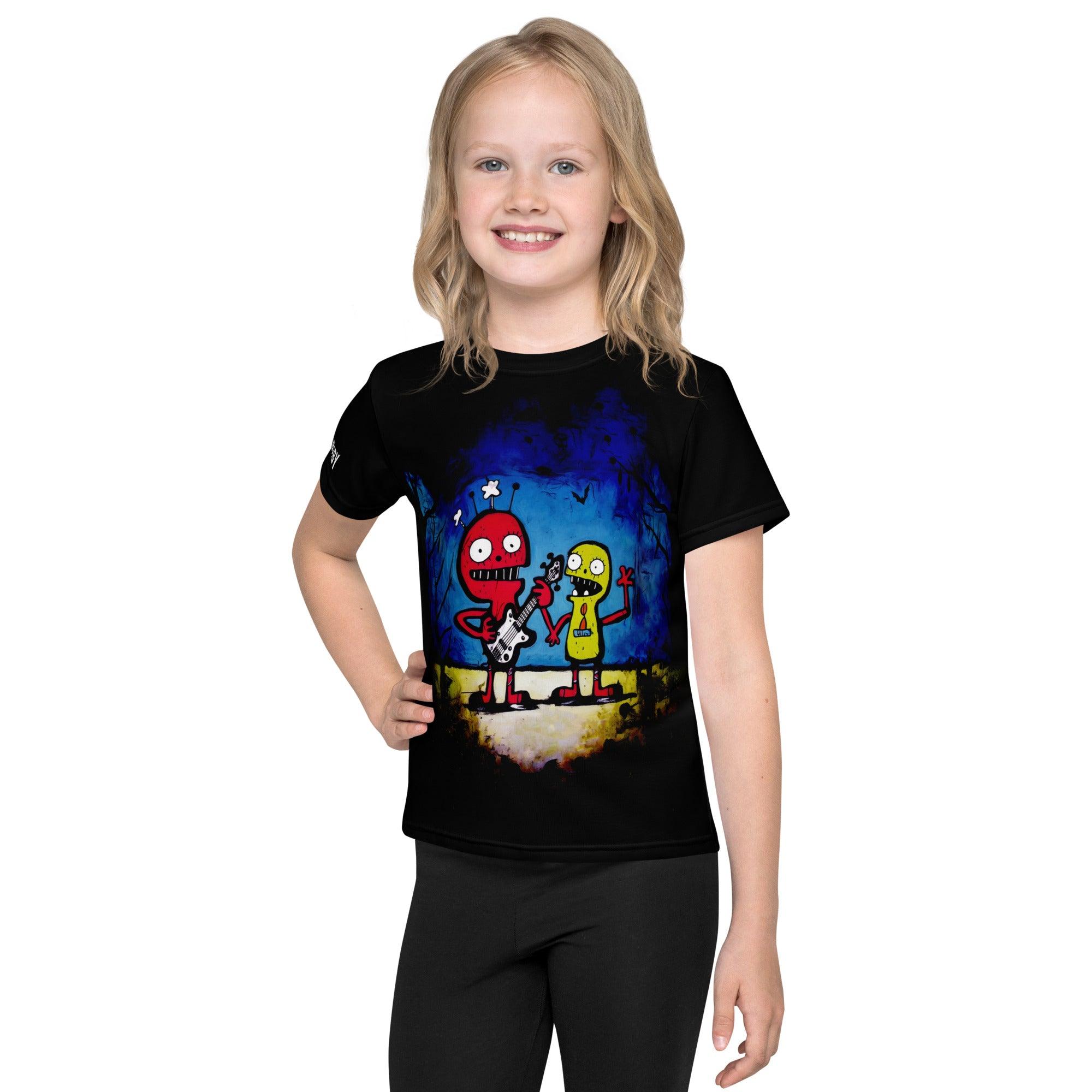 Vampire Kisses All-Over Print Halloween Shirt - Beyond T-shirts