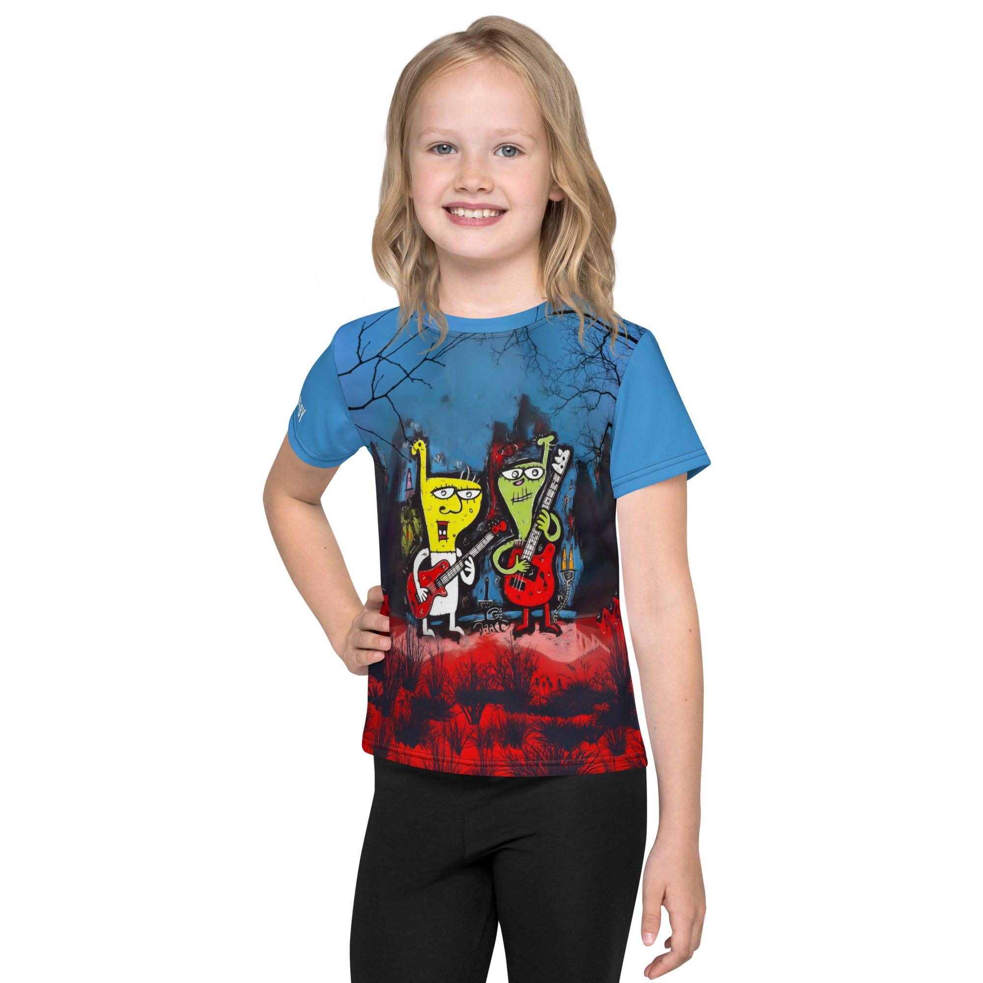 Moonlit Mysteries Halloween Crew Neck Tee - Beyond T-shirts