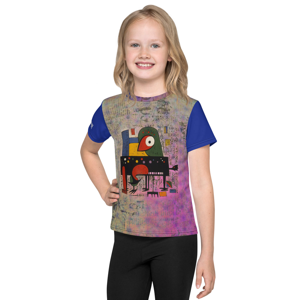 Kiddie Canvas Illustrated Crew Neck For Kids