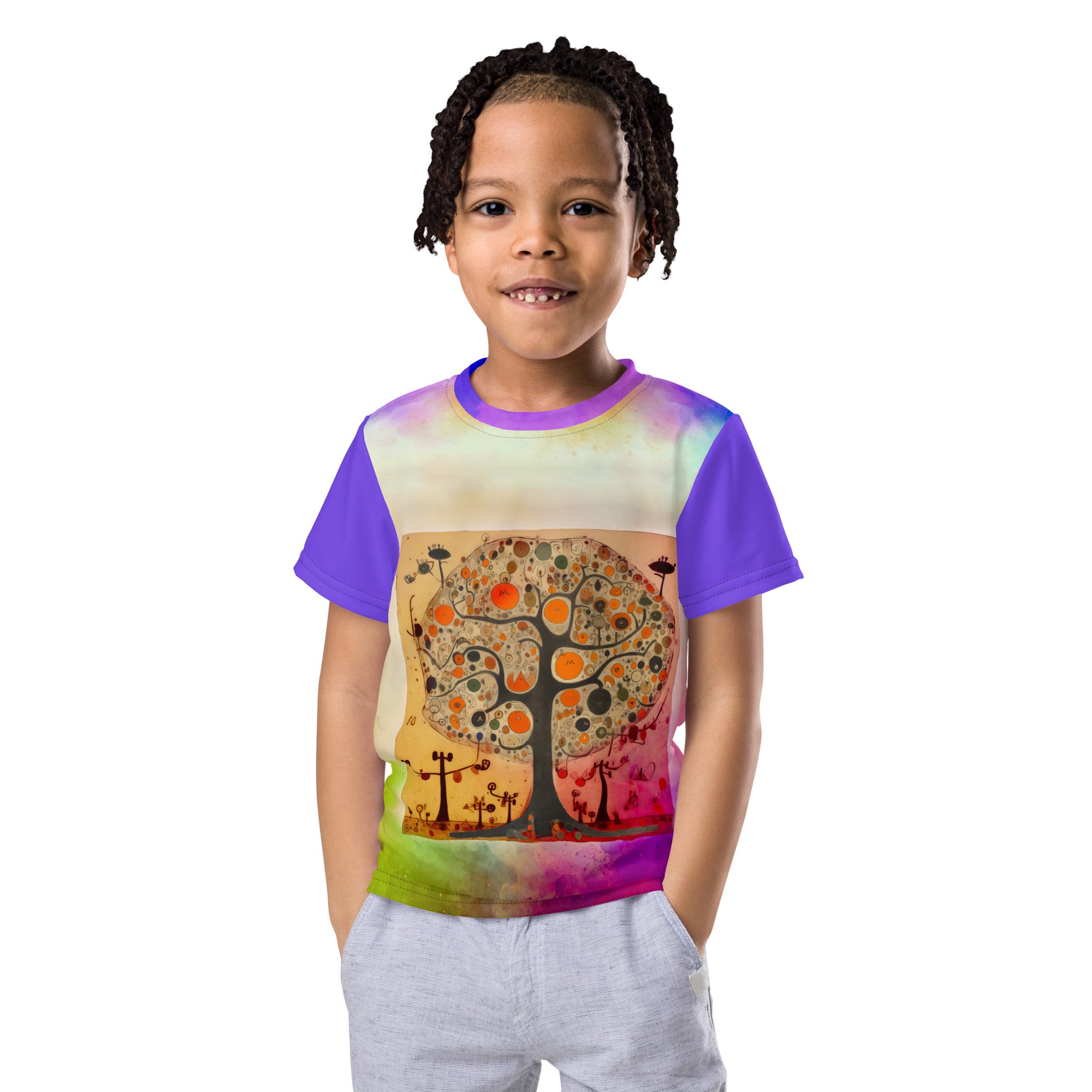 Petite Painter Kids' Illustrated T-Shirt