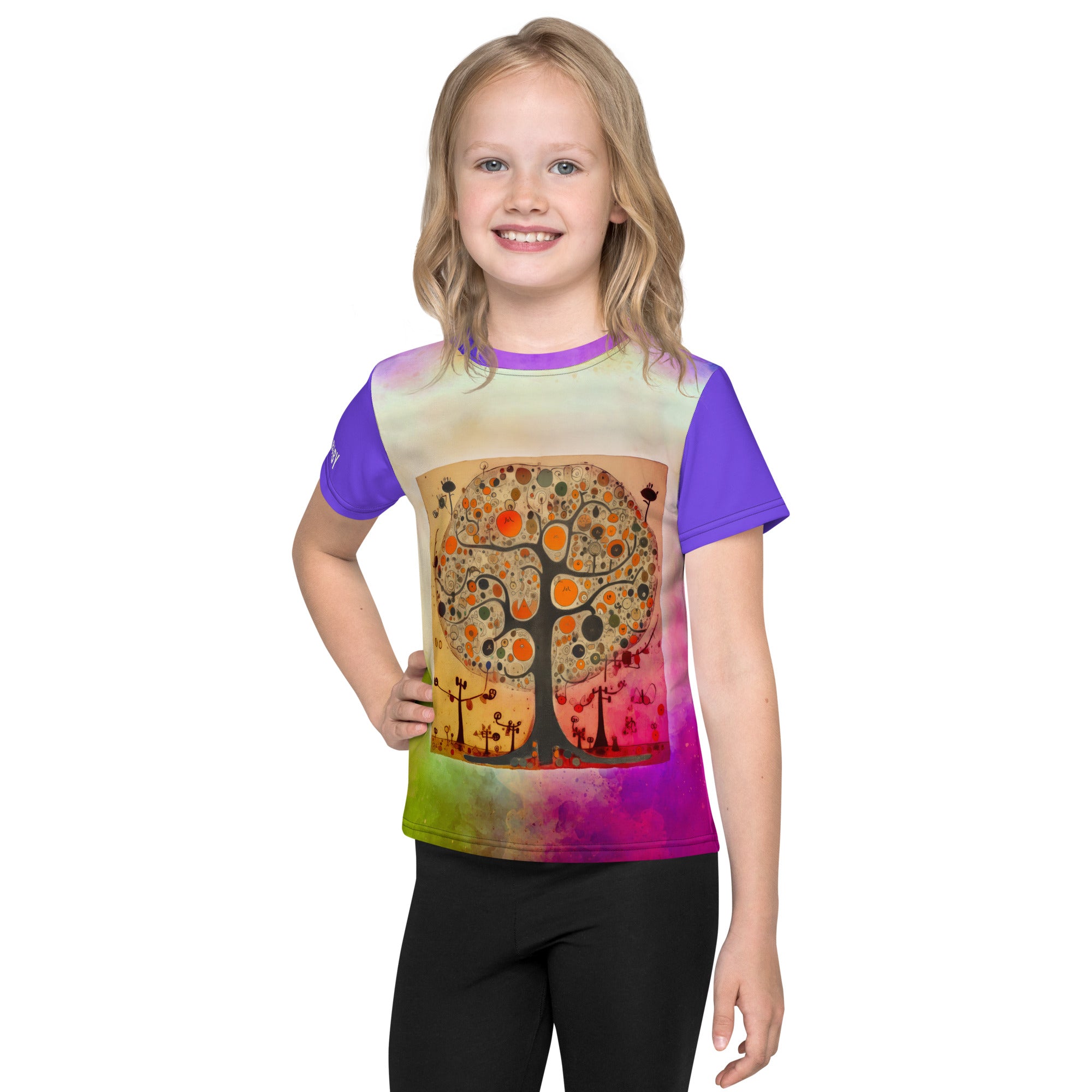 Petite Painter Kids' Illustrated T-Shirt