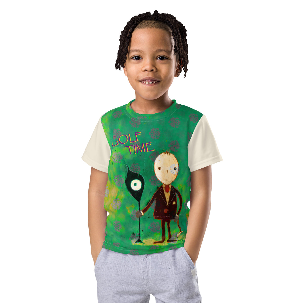 Kiddie Kaleidoscope Artful Kids' T-Shirt