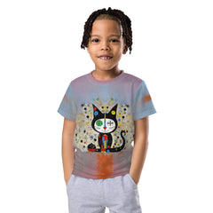 Tiny Traveler  Adventure Art Kids' Crew Neck