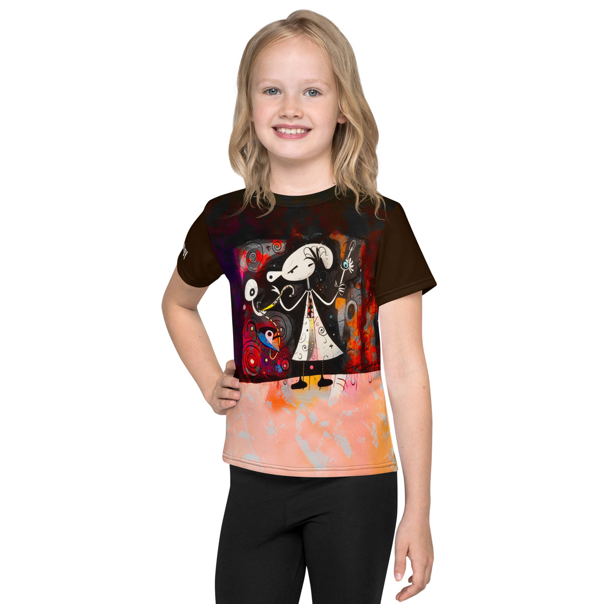 Petite Performer Artful Kids' Crew Neck