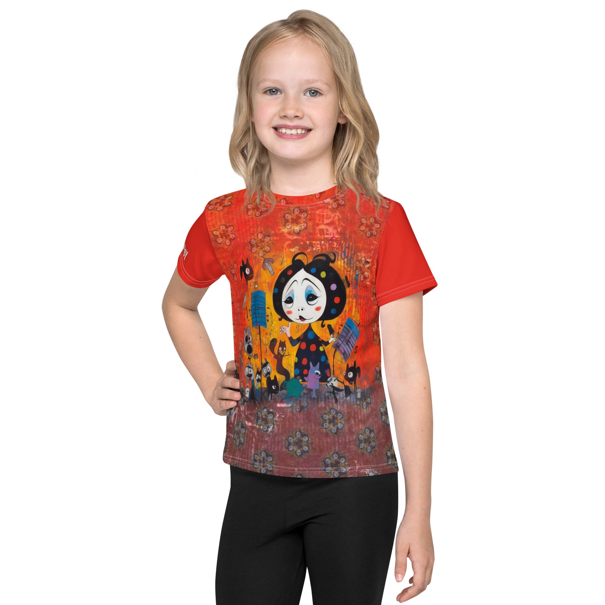 Little Lav Volcano Art Children's T-Shirt