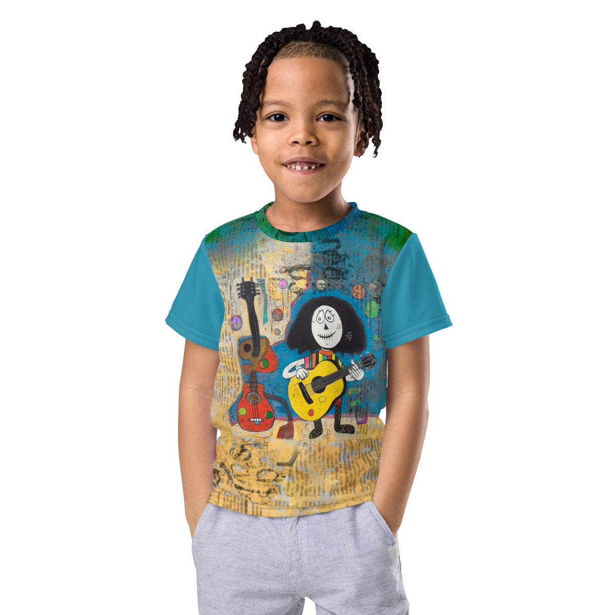 Tiny Treehouse Adventure Art Kids' T-Shirt