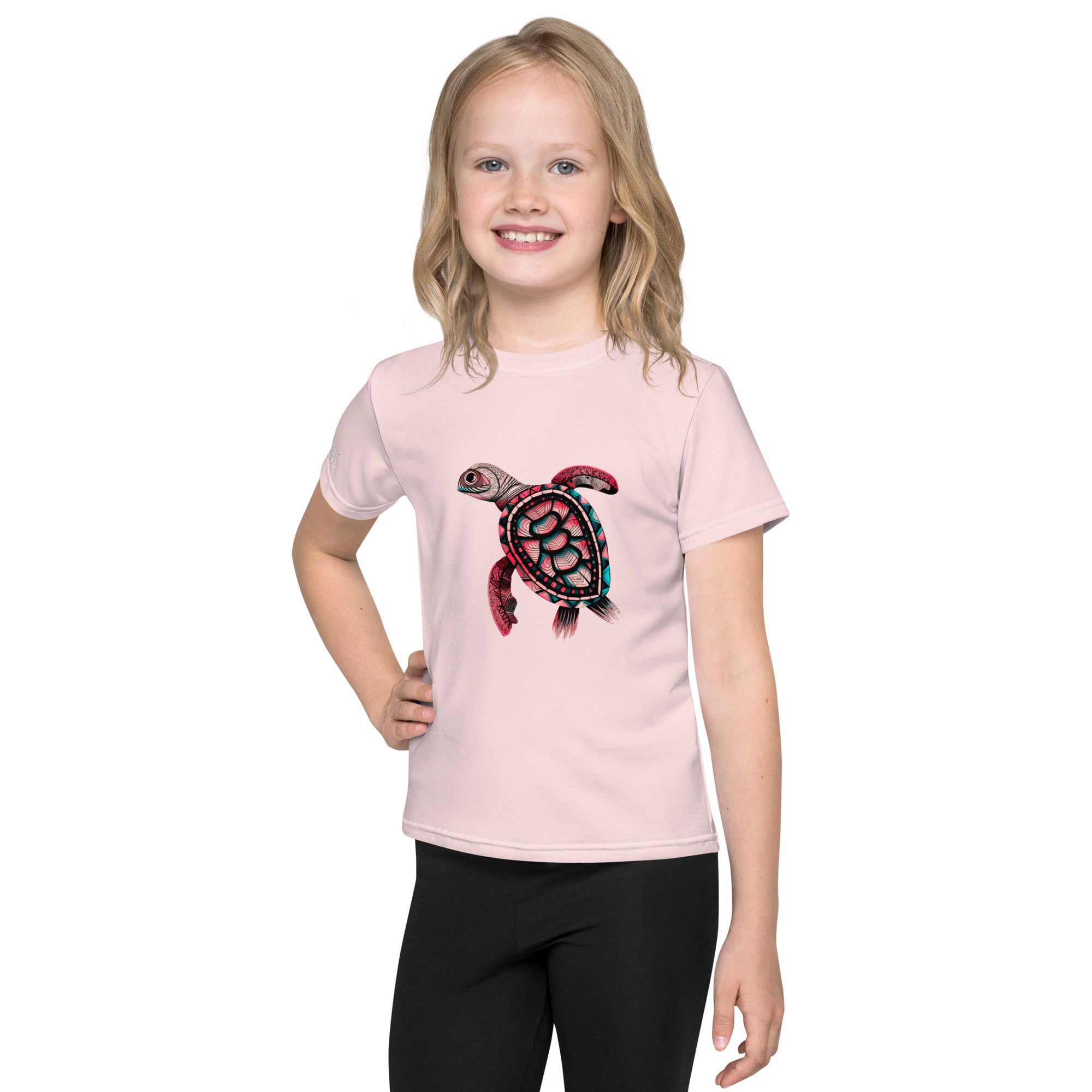 Turtle’s Tranquil Tides Kids T-Shirt