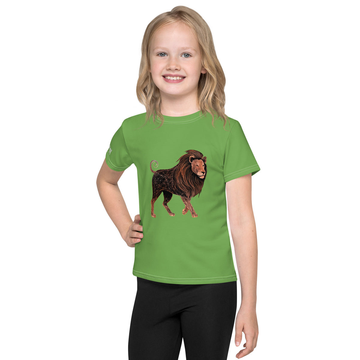 Lion’s Luminous Landscape Kids T-Shirt