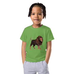 Lion’s Luminous Landscape Kids T-Shirt