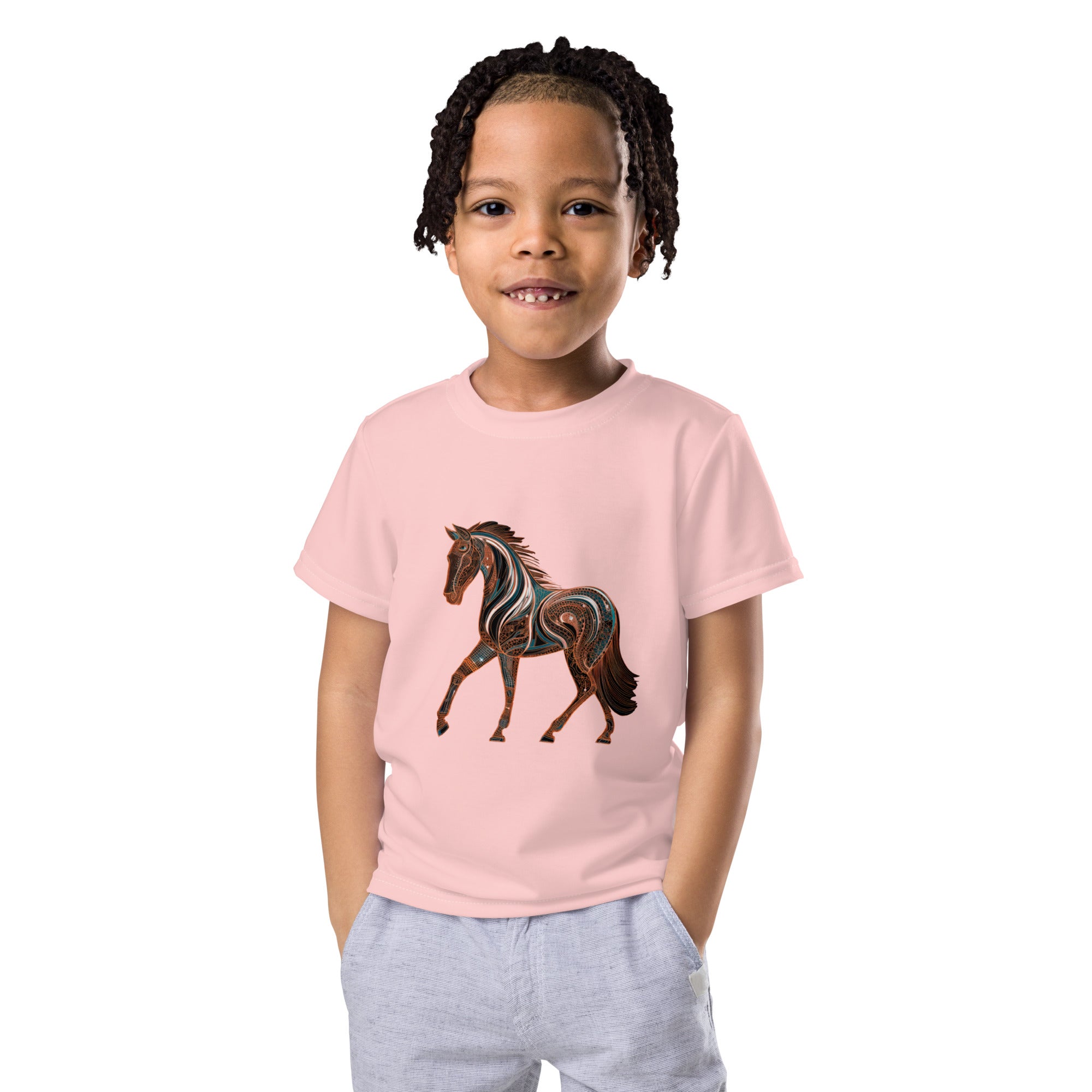 Whimsical Wind Runner Kids T-Shirt