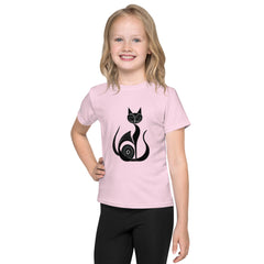 Kitty’s Kaleidoscopic Kingdom Kids T-Shirt