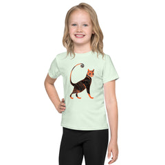 Whiskered Wonderland Whimsy Kids T-Shirt