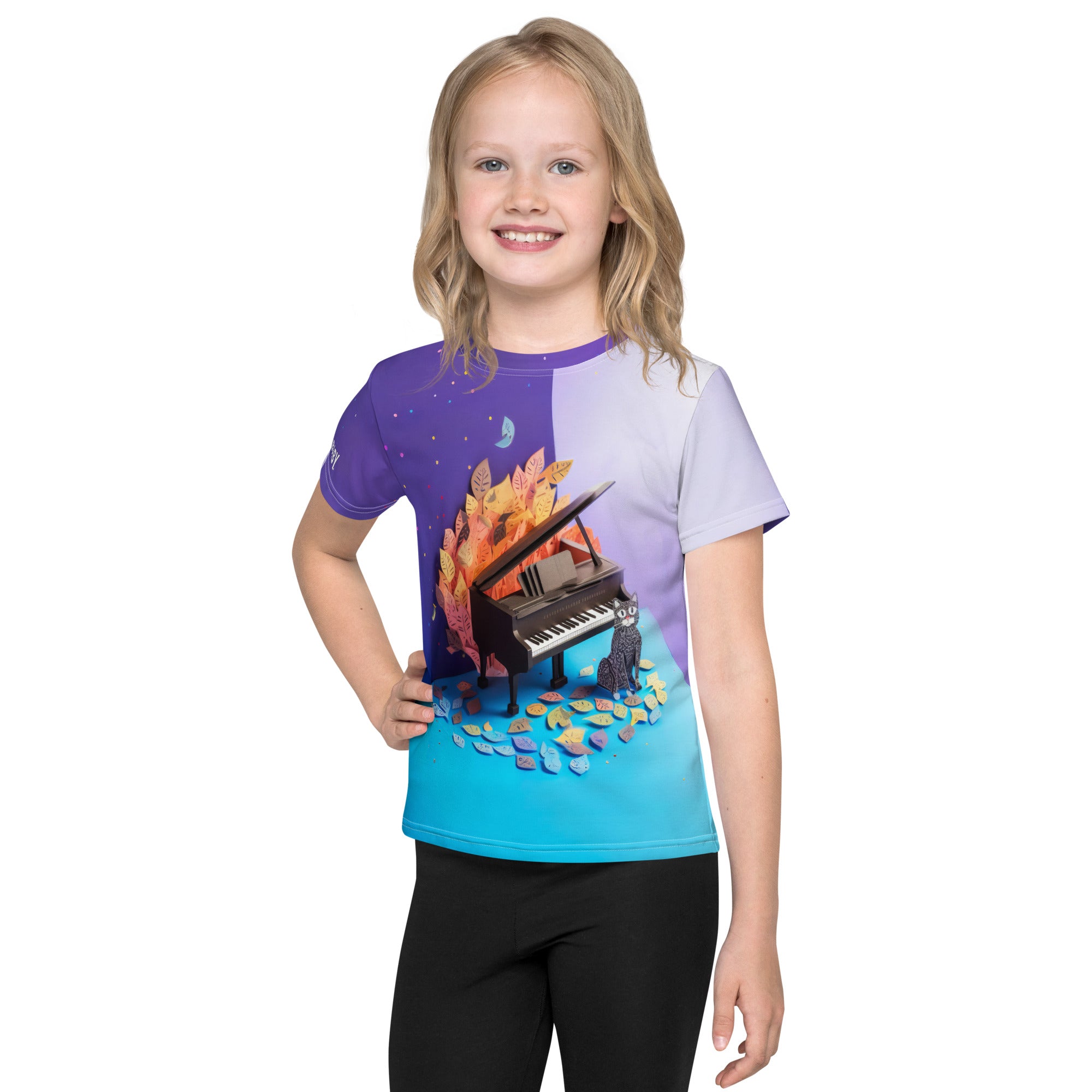 Artistic Adventure printed t-shirt for kids