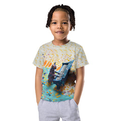 Paper Fantasy origami design kids t-shirt