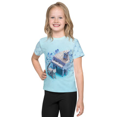 Colorful Paper Cut Dreams design on kids' t-shirt