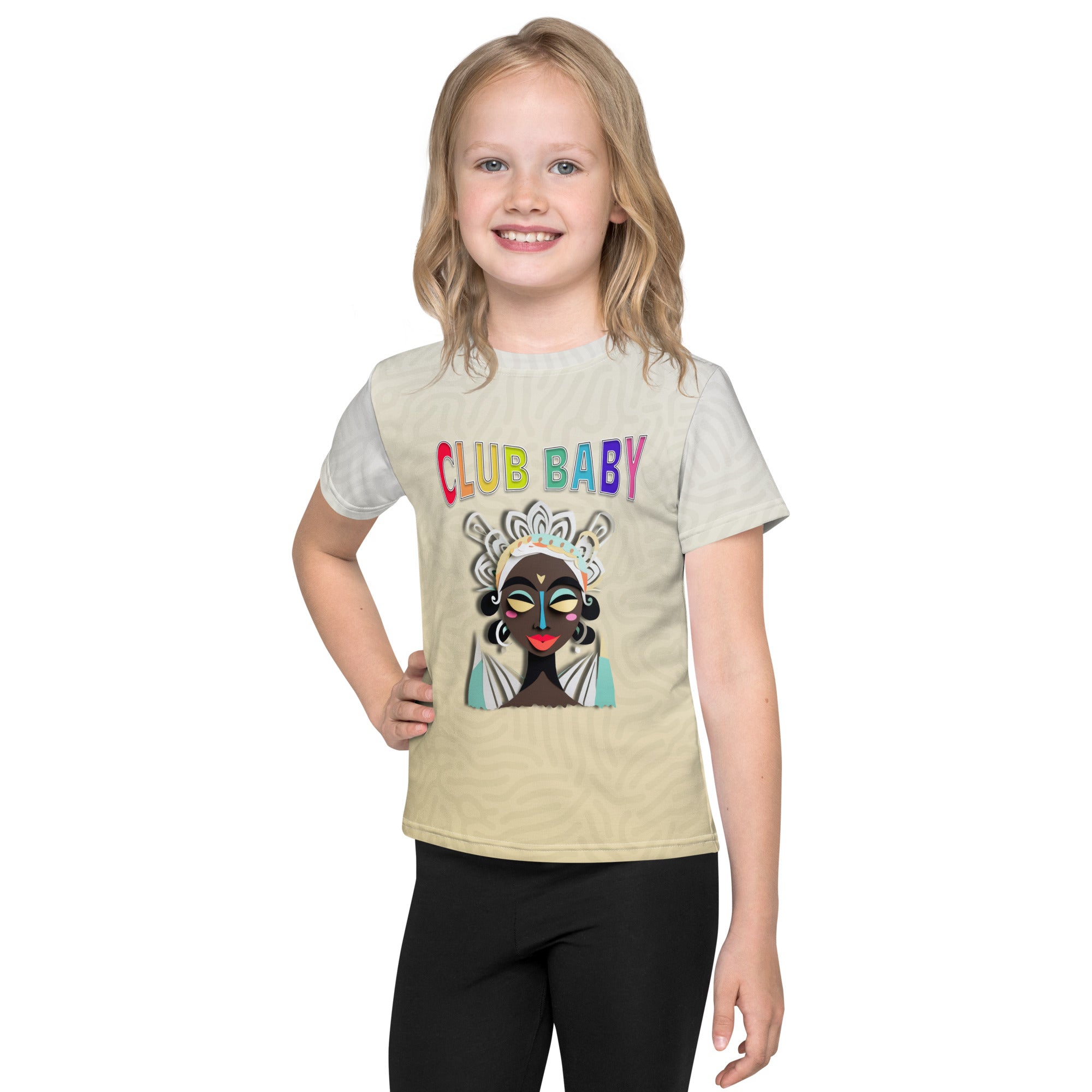 Kid wearing Witch's Brew Master crew neck t-shirt
