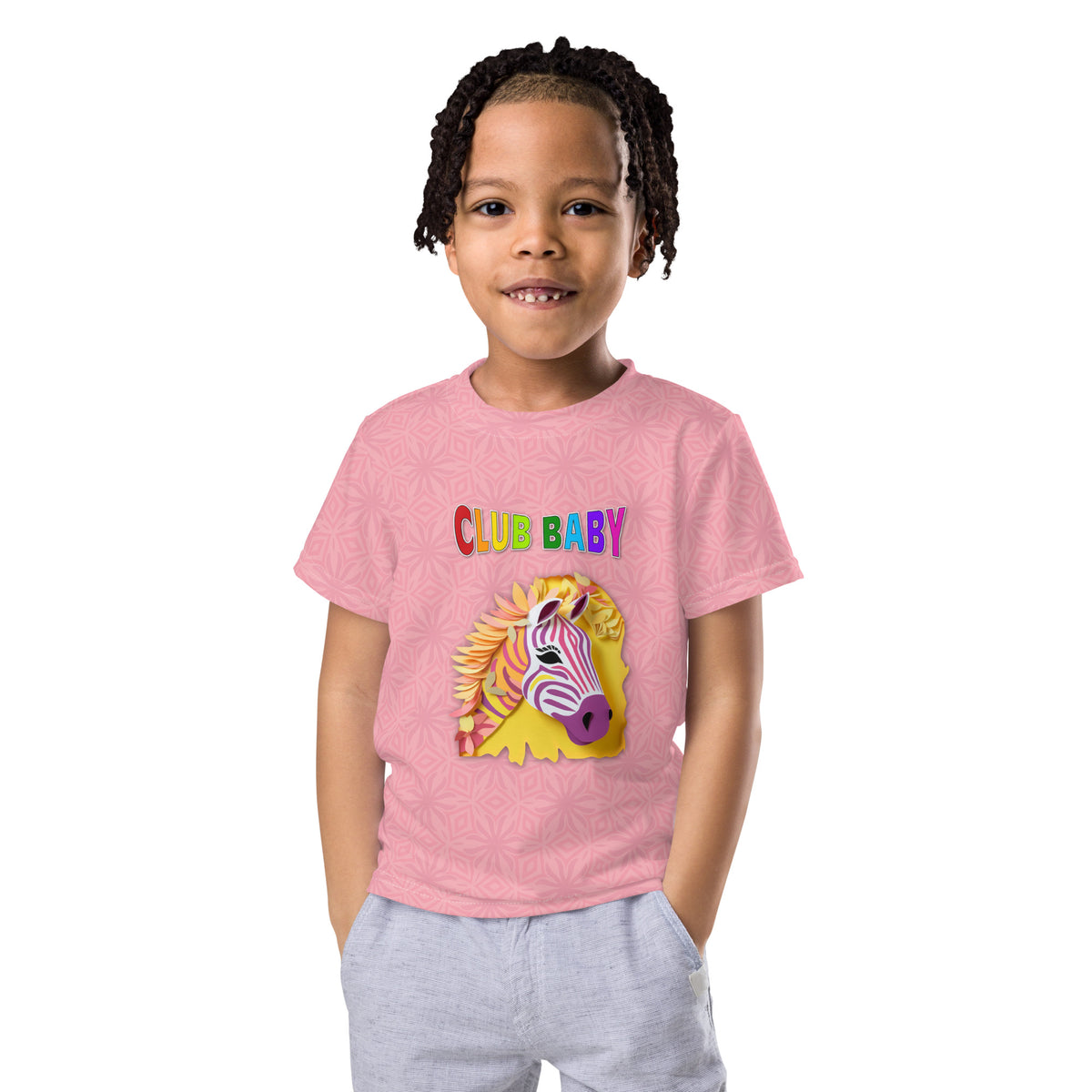 Kids wearing Storybook Garden fairy tale t-shirt
