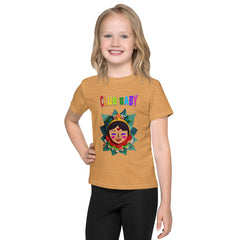 The Lost Kingdom Kids Crew Neck T-Shirt in vibrant colors.
