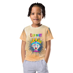 Fairy Tale Friends Kids Crew Neck T-Shirt front view
