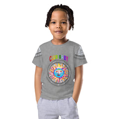 Brave Little Prince Kids Crew Neck T-Shirt front view
