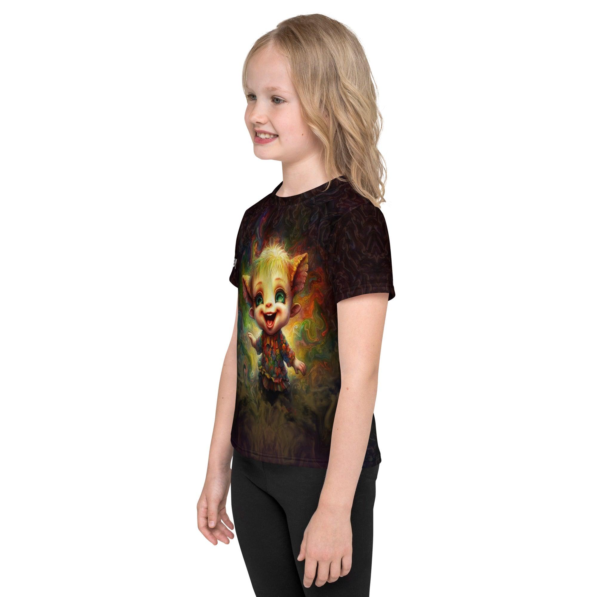 CB3-91 kids' t-shirt packaging, ready for gifting