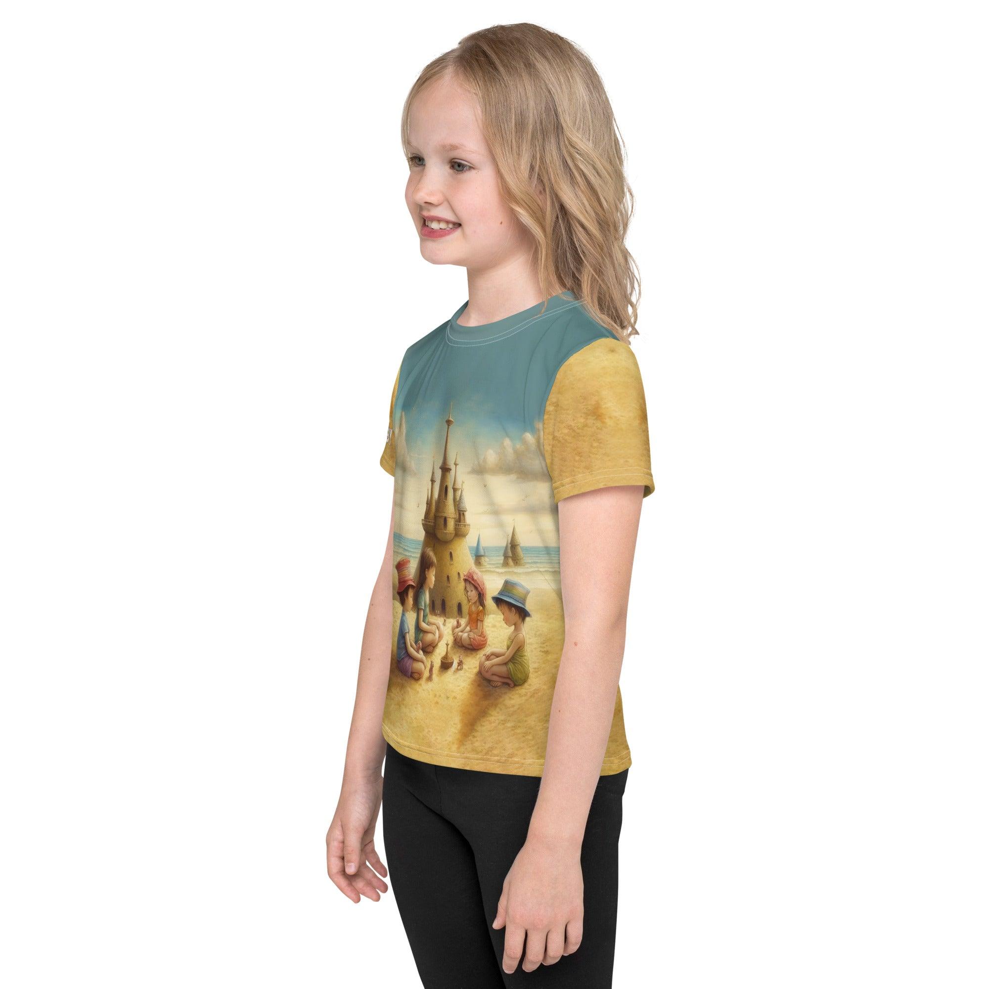 CB3-118 kids t-shirt in a lifestyle setting, showing versatility.