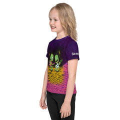 Zombie Zone Halloween Crew Neck Tee - Beyond T-shirts