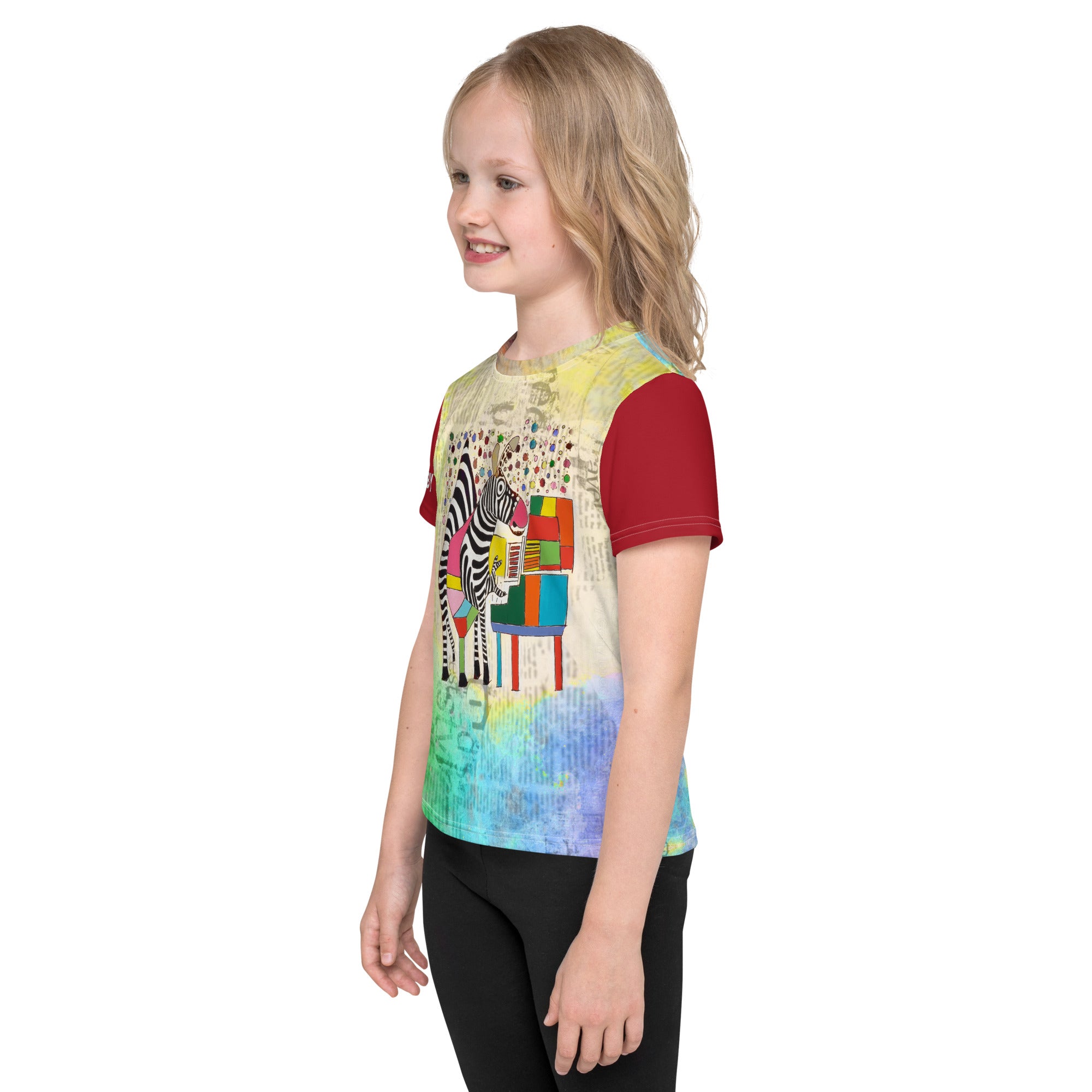 Little Explorer Children's Artistic T-Shirt