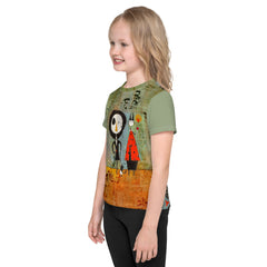 Petite Ponderer Thoughtful Art T-Shirt