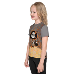 Kiddie Conductor Train Art Children's T-Shirt