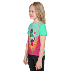 Cheerful Caterpillar Crawl Children's T-Shirt